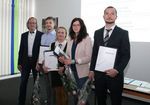 Träger des Mentor-Preises 2019 bei der Übergabe