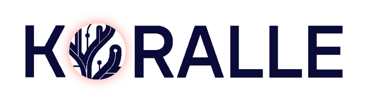 Projektlogo: Schriftzug KORALLE
