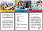PDF: Infoflyer zu Module studieren in Zentralasien an der Deutsch-Kasachischen Universität.