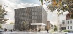 Entwurfsskizze des neuen Technikums der WHZ. (Quelle: Neumann Architekten)