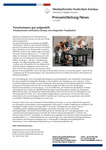 Forscherteams gut aufgestellt - Westsächsische Hochschule Zwickau mit erfolgreicher Projektarbeit