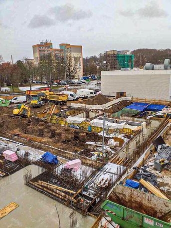 Foto: Baustelle 28.01.2021.