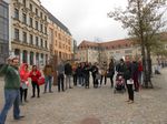 Gruppenfoto auf dem Kornmarkt.