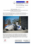Mächtig gewaltig, „eGon“! Der neue Elektrorennwagen des WHZ Racing Teams wurde erstmals der Öffentlichkeit präsentiert.