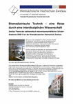 Biomedizinische Technik – eine Reise durch eine interdisziplinäre Wissenschaft