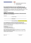 PDF: Formular. Einverständniserklärung für die Veröffentlichung und Verwendung von Fotos und den dazugehörigen Beiträgen.