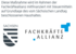 Logo: Freistaat Sachsen, Fachkräfteallianz, mitfinanziert durch Steuermittel