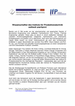 PDF: Wissenschaftler des Instituts für Produktionstechnik weltweit anerkannt.