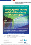 Zerstörungsfreie Prüfung und Qualitätssicherung im Fahrzeugbau