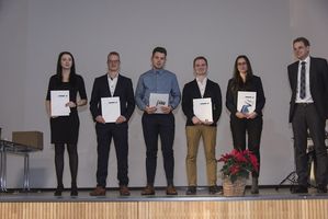 Gruppenfoto Absolventen.
