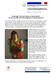 Vernissage, Talk und Varieté an einem Abend - am 23. Juni lädt die Hochschulgalerie in Lichtenwalde ein
