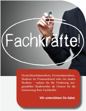 Symbolbild: Firmenstipendium (Quelle: Fotolia.de/Syda Productions)