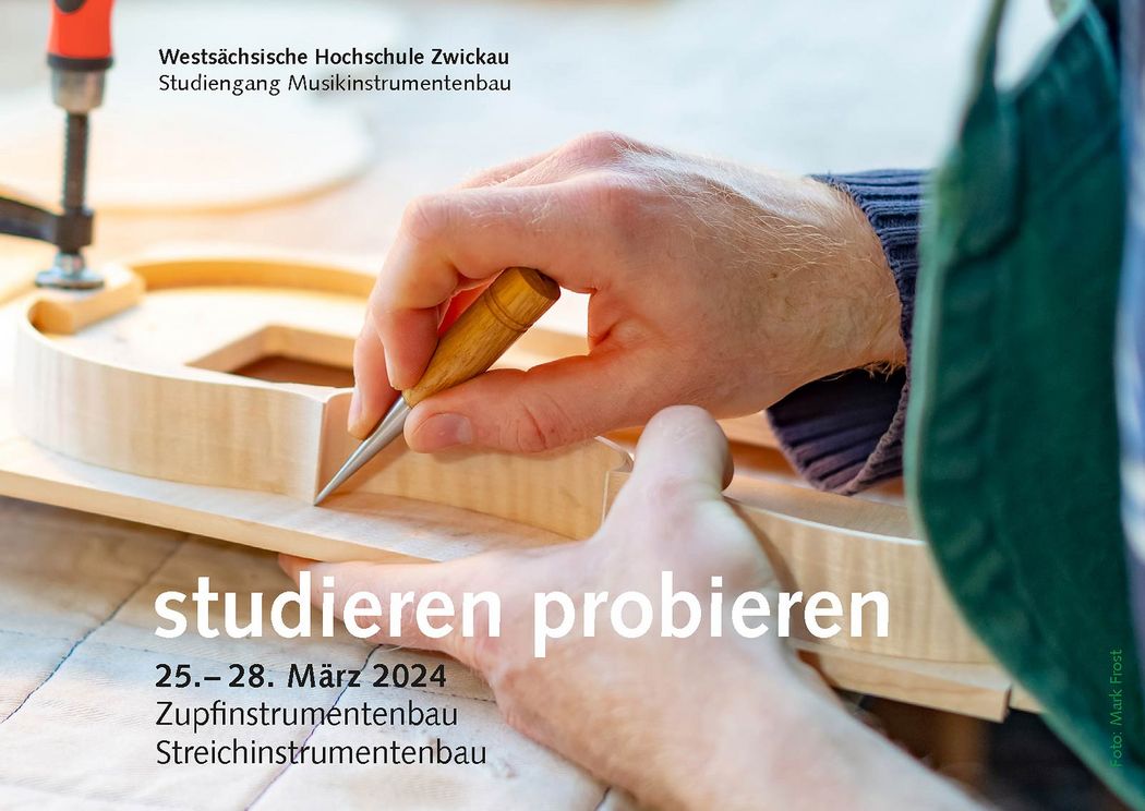 Bild: Einladungskarte für studieren probieren