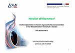 PDF: Präsentation. Hochschulinformationstag. Studiengänge im Bereich angewandte Naturwissenschaften (Physik, Chemie, Biologie).