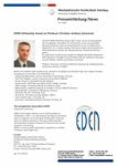 EDEN Fellowship Award an Professor Christian-Andreas Schumann