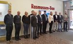 Foto: Hochschulleitung, Zwickaus Oberbürgermeisterin und Vertreter des Stadtrates Zwickau in der Fakultät AMB (Quelle: WHZ)