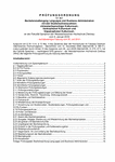 PDF: Bachelor Prüfungsordnung, Juli, 2010.