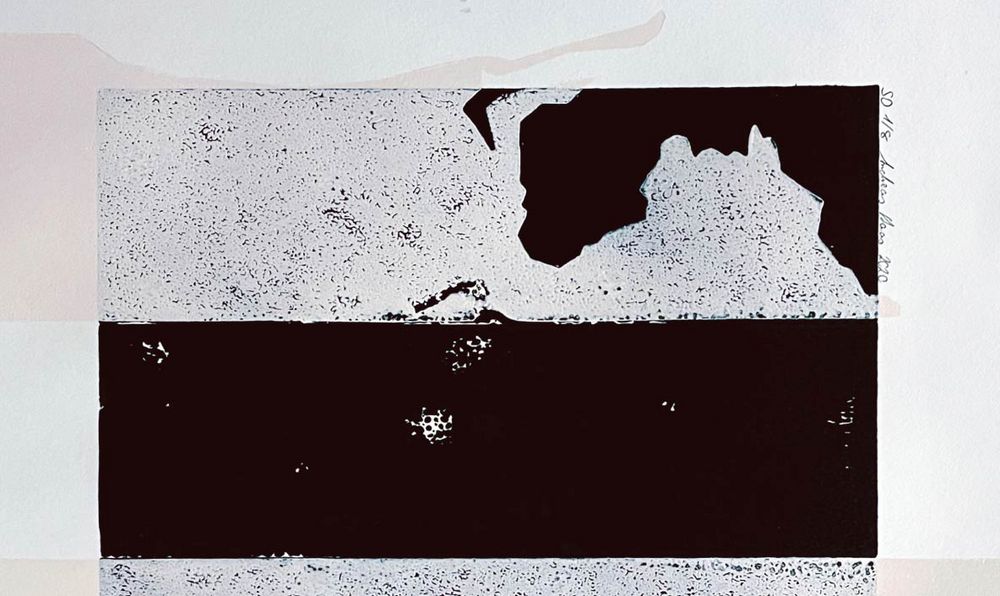 Abstraktekunst mit Textur kündigt HIT am 22. Märt der AKS an