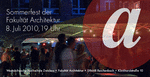 Sommerfest der Fakultät Architektur