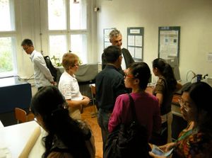 Besuch aus dem chinesischen Chengdu Textil College am Institut für Textil- und Ledertechnik / Foto 3