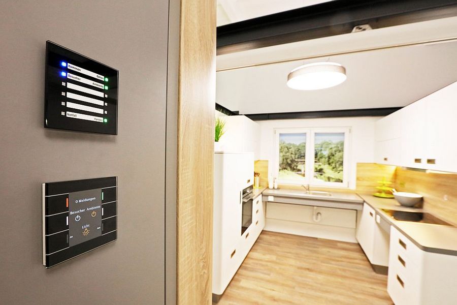 Foto: Blick in eine Modellküche im Ubineum.