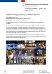 Auftritt des Studiengangs Modedesign zur Berliner Fashion Week