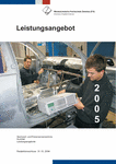 PDF: Sachwort- und Personenverzeichnis. Leistungsangebote der WHZ. Stand 2004.