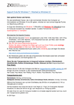 PDF: Hinweise Uminstallation auf Windows 10.