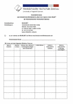 Anmeldeformular zum SchülerinnenWettbewerb