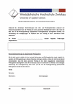 PDF: Formular Änderung der Prüfungsform.