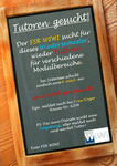 PDF: Plakat. Tutoren gesucht.