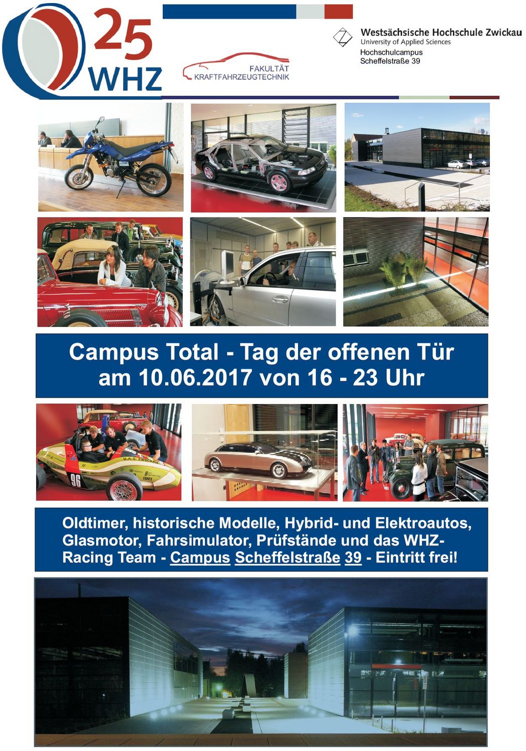 Foto: Flyer zum Tag der offenen Tür 2017.