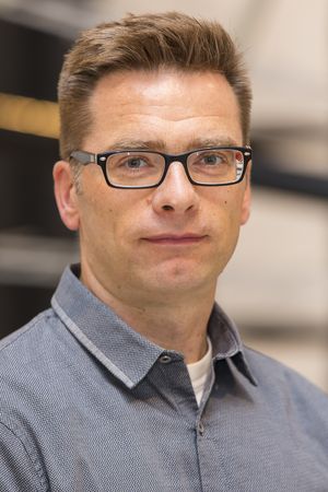 Foto: wissenschaftlicher Mitarbeiter Dipl.-Ing. (FH) Matthias Trebeck (Quelle: Helge Gerischer)