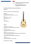 Kolloquium - Experimente und Innovationen im Zupfinstrumentenbau, Ausstellung - Zupf- und Streichinstrumente