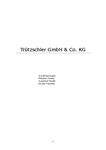 PDF: Exkursionsbericht. Firma: Trützschler GmbH & Co. KG.