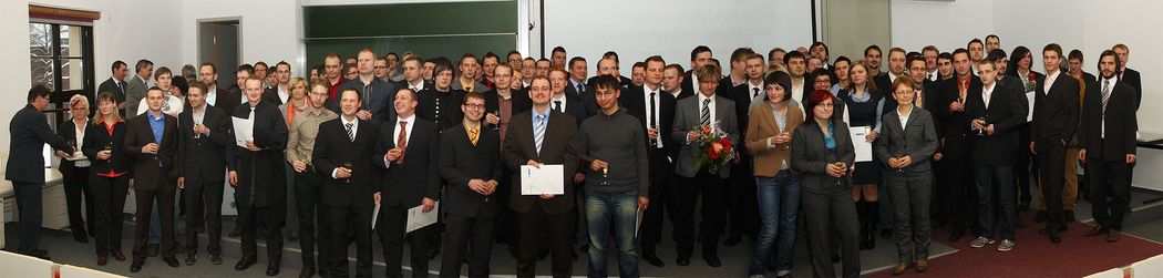 Exmatrikulationsfeier 2010 / Foto Gruppenfoto