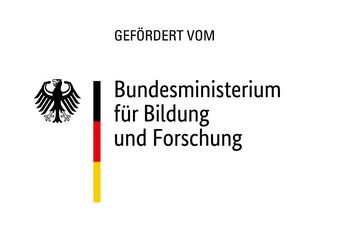 Logo: gefördert durch das Bundesministerium für Bildung und Forschung