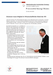 Prof. Schumann neues Mitglied im Wissenschaftlichen Beirat des VDI