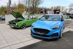 Getunte Fahrzeuge auf dem Campus