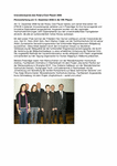 PDF: Mit Foto. Innovationspreis des Rotary Club Plauen 2008.