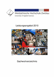 PDF: Leistungsangebot der WHZ. Stand 2010.