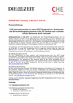 PDF: Pressemitteilung. CHE Hochschulranking im neuen ZEIT Studienführer: Studierende des Wirtschaftsingenieurwesensan der FH Zwickau sehr zufrieden mit der Betreuung durch Lehrende.