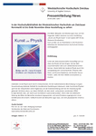 Ausstellung in der Hochschulbibliothek „Kunst und Physik heute“
