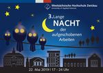 Bild: Postkarte zur 3. langen Nacht der aufgeschobenen Arbeiten.
