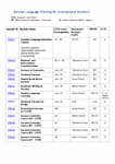 PDF: Module. German language training for international students.