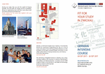 PDF: Flyer Deutsch Intensivkurs auf englisch. 2017.
