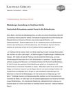 PDF: Pressemeldung Kaufhaus Görlitz 12.11.2015. Modedesign-Ausstellung im Kaufhaus Görlitz.