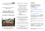 PDF: Infoflyer zum Tag der offenen Tür 2020.