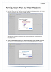 PDF: Anleitung. Email Konfiguration MacOS Mail.