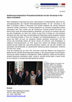 PDF: Anbahnung kooperativer Promotionsverfahren mit der University of the West of Scotland.
